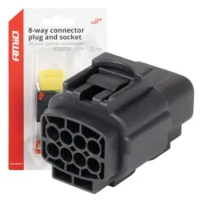 AMIO 04350 — Złącze elektryczne wodoodporne zestaw 8 PIN 2.2mm AMIO-04350