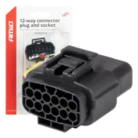 Złącze elektryczne wodoodporne zestaw 12 PIN 2.2mm AMIO-04352