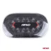 Belka ostrzegawcza bezprzewodowa LED z pilotem R65 R10 326x186x63 26W 12V 24V AMIO-04369