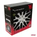 Kołpaki samochodowe 4szt. komplet Dakar czarno srebrne 16