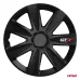 Kołpaki samochodowe 4szt. komplet GTX czarny carbon 15