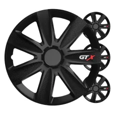 VERSACO 2765 — Kołpaki samochodowe 4szt. komplet GTX carbon czarny 16