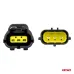 Złącze elektryczne wodoodporne zestaw 3 PIN 2.2mm AMIO-04347