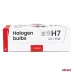 Zestaw żarówek halogenowych H7 12V 55W UV filtr 30szt. AMIO-04399