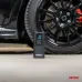 Kompresor samochodowy bezprzewodowy akumulatorowy powerbank LED USB-C 40W AMIO-04377