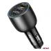 Ładowarka samochodowa 2x USB-C + USB-A 12V 24V 100W AMIO-04371
