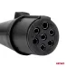Przewód spiralny naczepy TIR 2x 7 PIN typ N 5m 24V AMIO-04380