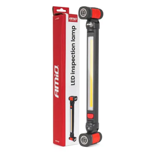 Lampa inspekcyjna LED COB podwieszana 10W 4400mAh 1000lm AMIO-04505