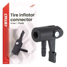 AMIO 04501 — Adapter kompresora plastikowy 6mm AMIO-04501