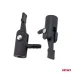 Adapter kompresora plastikowy 6mm AMIO-04501