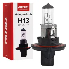 AMIO 04517 — Żarówka halogenowa H13 12V 60/55W PJ26.4t AMIO-04517
