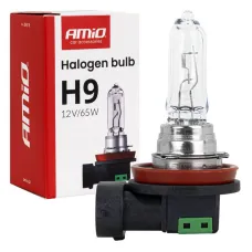 AMIO 04518 — Żarówka halogenowa H9 12V 65W PGJ19-5 AMIO-04518