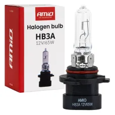 AMIO 04520 — Żarówka halogenowa HB3A 9005XS 12V 65W P20d AMIO-04520
