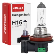 AMIO 04521 — Żarówka halogenowa H16 12V 19W PGJ19-3 AMIO-04521