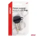 Dodatkowe gniazdo zasilania z klapką skręcane 250W 12V 24V AMIO-04462