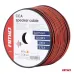 Kabel głośnikowy dwużyłowy CCA 2x0.75mm2 100m 3.75A AMIO-04457