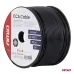 Przewód jednożyłowy czarny Cable CCA 1x1mm2 100m 5A 12/230V AMIO-04454
