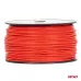 Przewód jednożyłowy czerwony CCA 1x0.75mm2 100m 3.75A 12/230V AMIO-04450