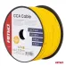 Przewód jednożyłowy żółty CCA 1x0.75mm2 100m 3.75A 12/230V AMIO-04447