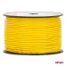 Przewód jednożyłowy żółty CCA 1x1mm2 100m 5A 12/230V AMIO-04448