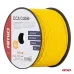 Przewód jednożyłowy żółty CCA 1x1mm2 100m 5A 12/230V AMIO-04448
