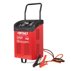 AMIO 04500 — Prostownik z funkcją rozruchu 230V max 40A 12V 24V rozruch 300A AMIO-04500