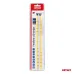 Paski LED COB do samochodu pomarańczowe 2x30cm 12V AMIO-04572