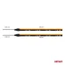 Paski LED COB do samochodu boczne pomarańczowe 2x30cm 12V AMIO-04574