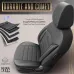 Komplet pokrowców na fotele samochodowe OTOM INSPIRE 3501 BLACK ECO-LEATHER 3-ZIP
