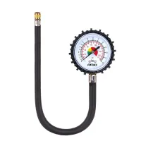 Ciśnieniomierz analogowy manometr z wężem 30cm 12 bar AMIO-04468