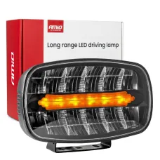AMIO 04535 — Reflektor drogowy dalekosiężny LED z funkcją świateł pozycyjnych 109W 12V 24V AM...