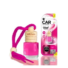 AROMA CAR A92715 — Odświeżacz powietrza AROMA WOOD BUBBLE GUM
