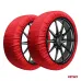 Łańcuchy śniegowe tekstylne 3D 2szt. rozmiar M EN16662-1 Önorm V5121 AMIO-04508