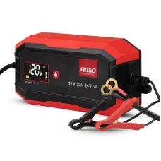 AMIO 04528 — Prostownik cyfrowy AGM GEL STD LFP MAX 10A 12V 24V PRO AMIO-04528
