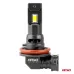Żarówki samochodowe LED seria F25 PRO BLACK FULL CANBUS H8 H9 H11 H16 68W 12V 24V AMIO-04721