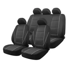 AMIO 04616 — Pokrowce samochodowe na fotele uniwersalne przód tył komplet SC16 AMIO-04616