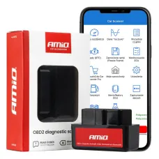 AMIO 04732 — Skaner tester interfejs diagnostyczny AMiO OBD2 BT mini AMIO-04732