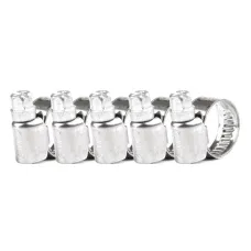 AMIO 04580 — Obejma ślimakowa 5 szt. 8–16 mm /9 mm W2 AMIO-04580