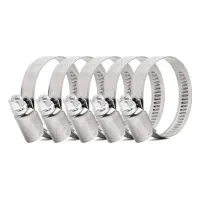Obejma ślimakowa 5 szt. 25-40mm/9mm W2 AMIO-04586