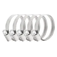 Obejma ślimakowa 5 szt. 32-50mm/9mm W2 AMIO-04587