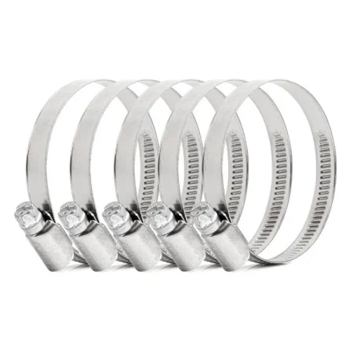Obejma ślimakowa 5 szt. 40-60mm/9mm W2 AMIO-04588