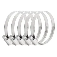 Obejma ślimakowa 5 szt. 50-70mm/9mm W2 AMIO-04589