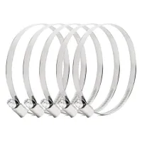 Obejma ślimakowa 5 szt. 80-100mm/9mm W2 AMIO-04592