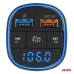 Transmiter samochodowy FM 2×USB-A 12V 24V AMIO-04648