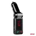 Transmiter samochodowy FM składany 2×USB-A 12V 24V AMIO-04650