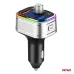 Transmiter samochodowy FM 2×USB-A 1×USB-C microSD 12V 24V AMIO-04652