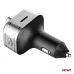 Transmiter samochodowy FM 2×USB-A 1×USB-C microSD 12V 24V AMIO-04652