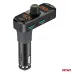 Transmiter samochodowy FM 2×USB-A 1×USB-C mircoSD 12V 24V AMIO-04653