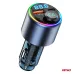 Transmiter samochodowy FM 1×USB-A 1×USB-C 12V 24V AMIO-04655