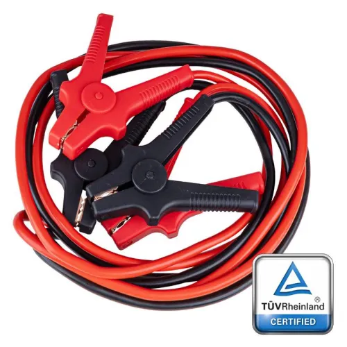 Kable przewody rozruchowe 220A 3m TÜV AMIO-04593